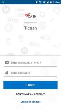 T-cash screenshot 1