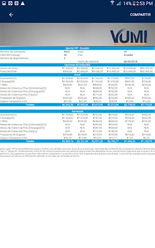 VUMI Plans screenshot 11