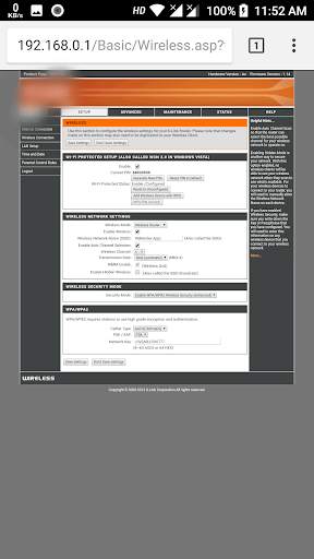 WiFi Router Settings screenshot 4