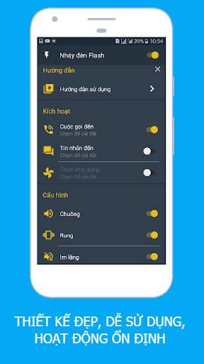 Nháy đèn Flash khi có cuộc gọi & tin nhắn đến 2019 screenshot 2