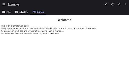 WebCode - html, css, js ide screenshot 11