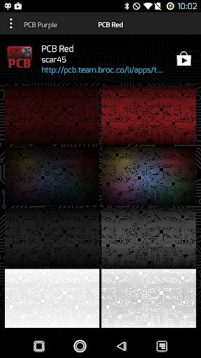 PCB Red ⁞ TSF Shell 3 Theme screenshot 8