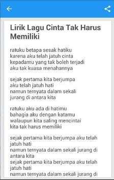 Lirik Lagu Pop Indonesia screenshot 3