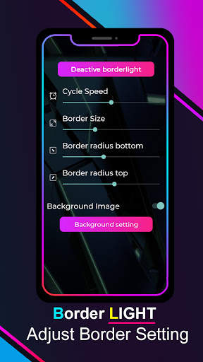 Border Light - Edge Light Neon screenshot 5