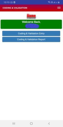 CODING & VALIDATION APPLICATION 2 تصوير الشاشة