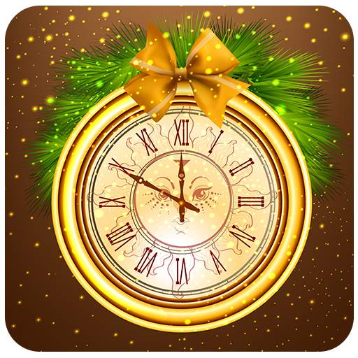 Gold Clock Live Wallpaper 1.0
