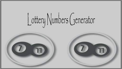 Lottery Generator screenshot 1