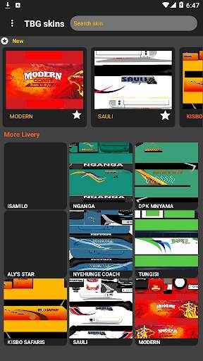 TBG livery lite screenshot 2