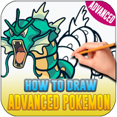 How to Draw Pokemon : Advanced Pokemon Characters आइकन