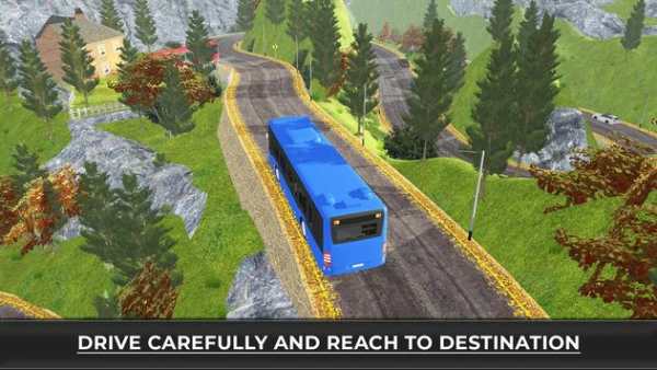 US Offroad Bus Driving Simulator 2018 screenshot 4