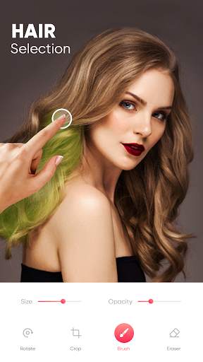 Hair Color Changer 2 تصوير الشاشة