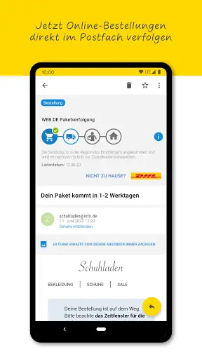 WEB.DE Mail & Cloud screenshot 3