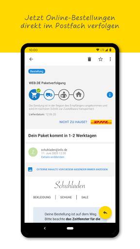 WEB.DE Mail & Cloud скриншот 3