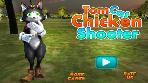 Tom Cat Chicken Shooter screenshot 1