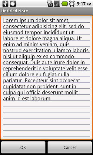 JetNote screenshot 2