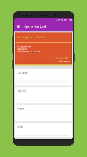 Business Card Maker - Free Bussiness Card Design screenshot 6