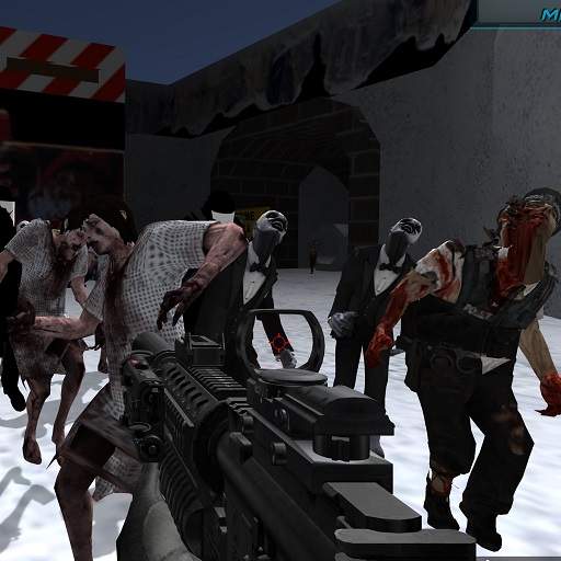 Shooting Combat Game: Free Zombie Survival Game 4