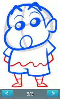 How to Drawing :Shinchan screenshot 4
