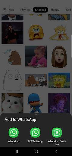 WASticker Stickers emojis screenshot 5