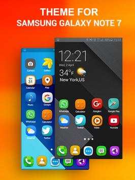 Theme launcher for Samsung galaxy note 7 screenshot 7