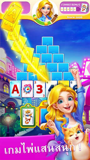 Solitaire Diary: เกมไม่ใช้เน็ต screenshot 5