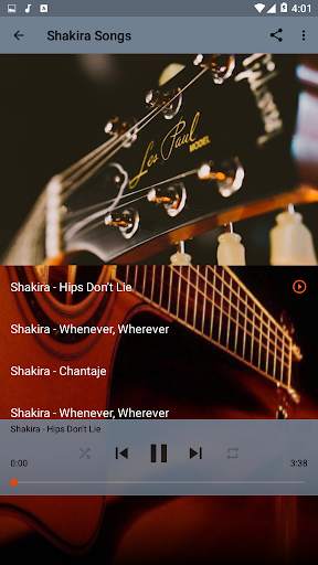 Shakira Songs* screenshot 3