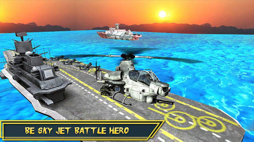 Gunship War : Helicopter Games screenshot 1