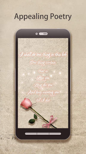 Rose And Poetry Live Wallpaper screenshot 3