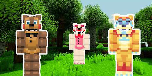 Skins FNAF for Minecraft PE screenshot 4