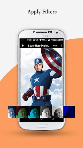 Super Hero Photo Editor Suit screenshot 6