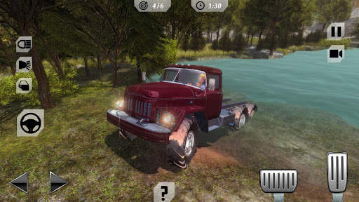 Offroad Trucker Muddy Car Drive: Hill Adventure screenshot 12