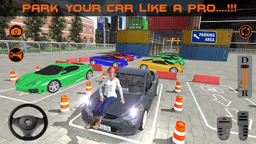 Realistic Car Parking 2019:Driving Test Simulator screenshot 3