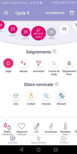 Règles et ovulation : suivez votre cycle avec FEMM screenshot 2