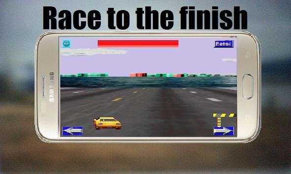 Finish Line Race Car Lite screenshot 1