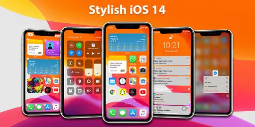 Launcher iOS 14 1 تصوير الشاشة