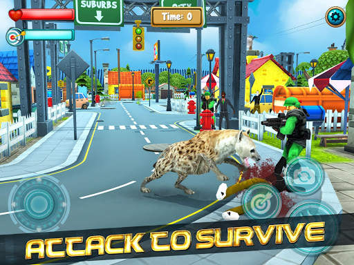 Wild Hyena Simulator: 3D Jurasic Park Adventure screenshot 6