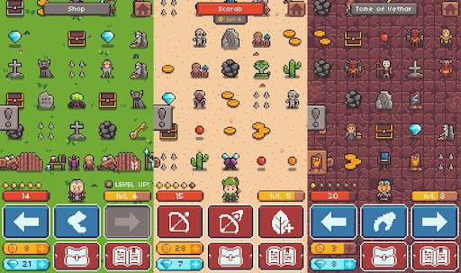 Eternis Heroes - Pixel Roguelike RPG screenshot 8