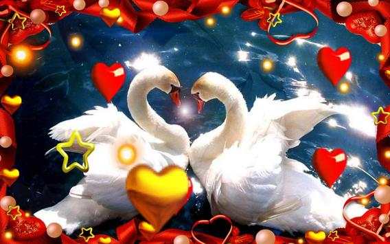Valentine Birds live wallpaper screenshot 4
