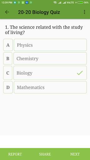 20-20 Biology Quizzes screenshot 3