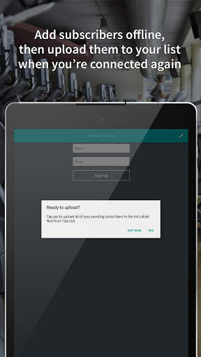 Atom - Subscriber sign-up app screenshot 8