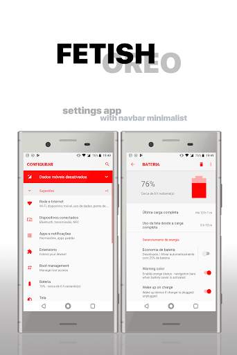[Substratum] Fetish: Oreo Theme screenshot 2