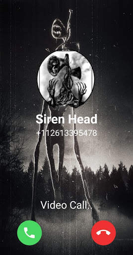 Call Siren Head chat   video call (Simulation) screenshot 5