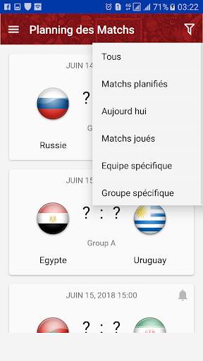 World cup 2018 livescore Russia screenshot 5