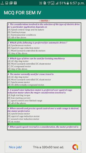 SEMESTER-4 MCQ screenshot 4