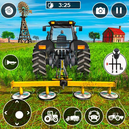 Real Tractor Driving Games 1.20
