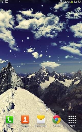 Winter Mountain Live Wallpaper screenshot 10
