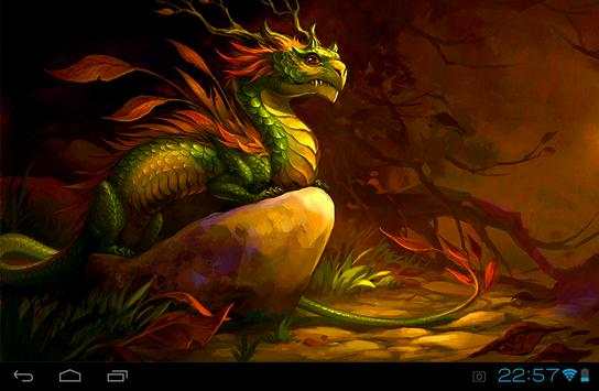 Dragons Live Wallpaper screenshot 5