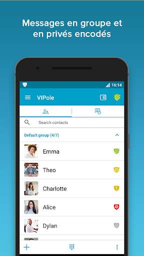 VIPole Secure Messenger screenshot 1
