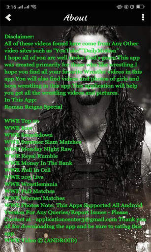 Wrestling Video screenshot 8