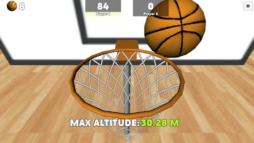 2 Player Free Throw Basketball 5 تصوير الشاشة